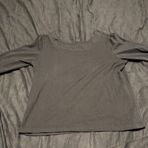 J. Peterman Classic Black Women's Top